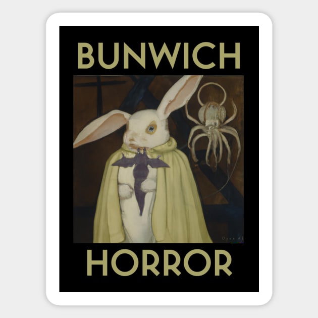 Bunwich Horror Sticker by kenrobin